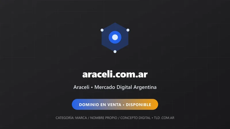 Identidad gráfica y activo digital para Araceli en Argentina